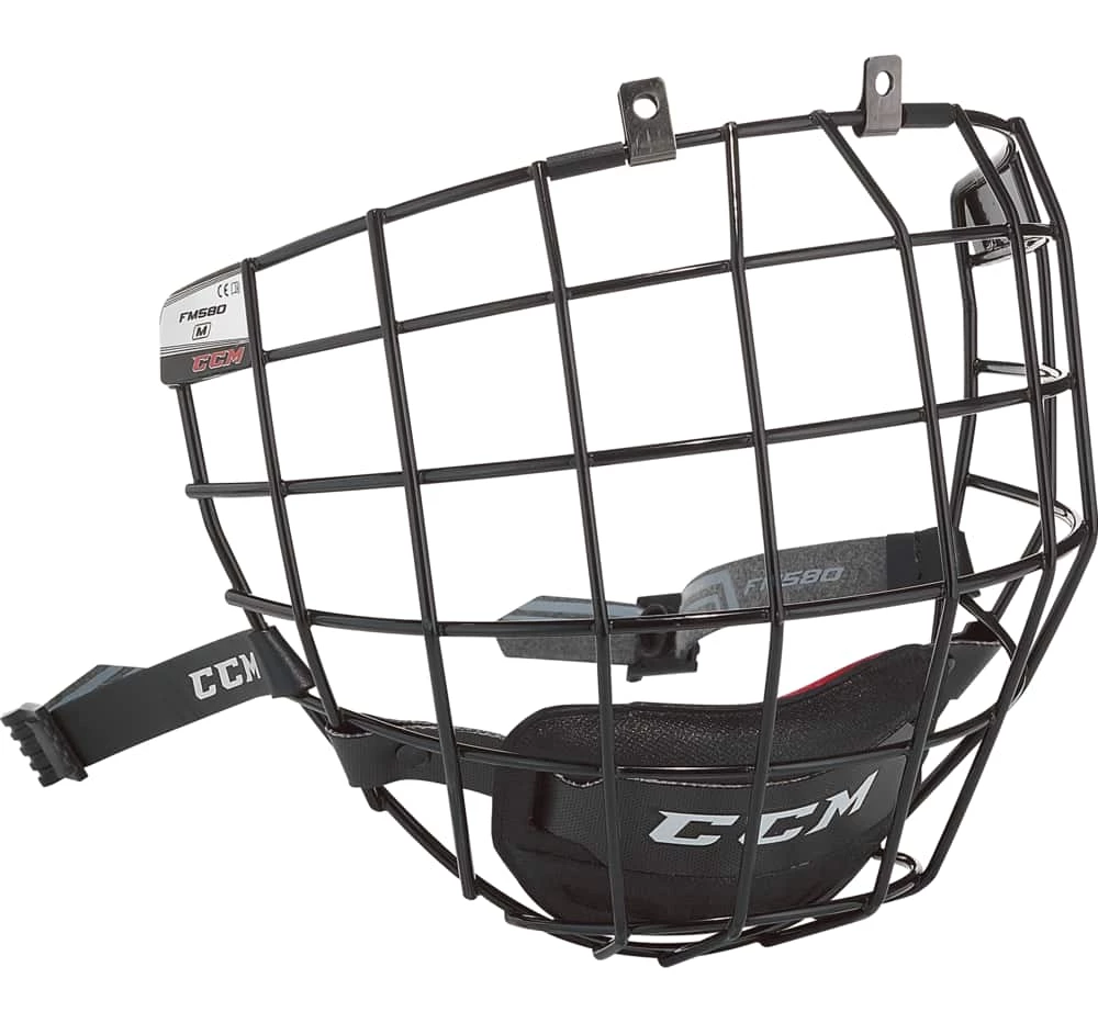 CCM 580 Senior Hockey Cage Mask, Silver