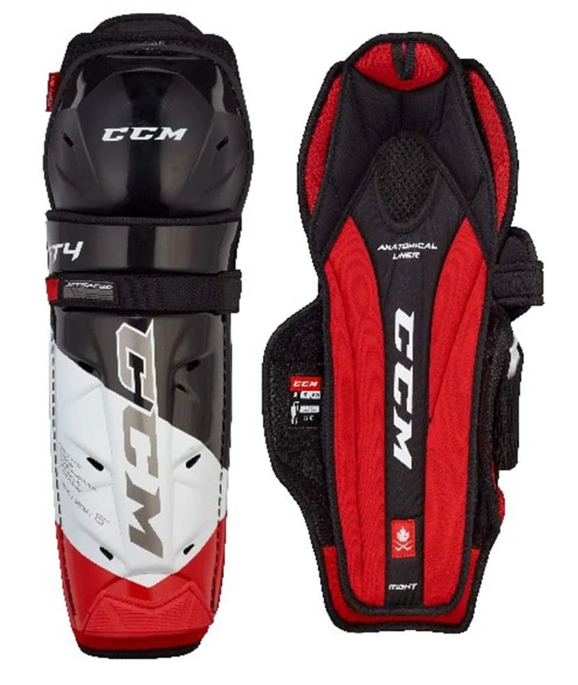 CCM JetSpeed FT4 Shin Guard, Senior