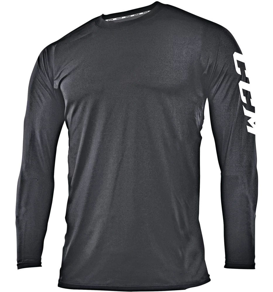 CCM Performance Loose Long Sleeve Hockey Top, Junior, Assorted Sizes - Image 2
