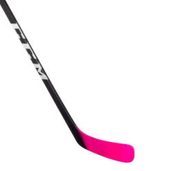 CCM Ribcor Prime Composite Hockey Stick, Flex 70, Intermediate, Pink