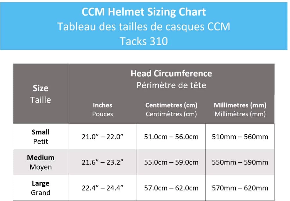 CCM Tacks 310 Senior Hockey Helmet & Cage Combo, Black - Image 6