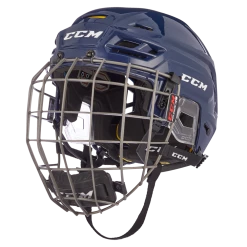 CCM Tacks 310 Hockey Helmet Combo, Navy