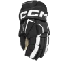 CCM Tacks 580 Hockey Gloves, Senior, Black