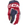 CCM Tacks 580 Hockey Gloves, Senior, Navy/Red