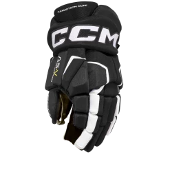 CCM Tacks AS5 Hockey Gloves, Junior, Black