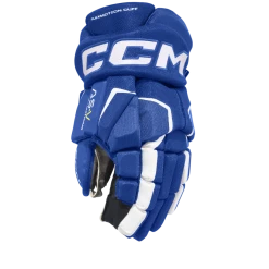 CCM Tacks AS5 Hockey Gloves, Senior, Royal