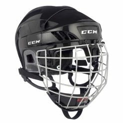 CCM XT20 Senior Hockey Helmet & Cage Combo, Black